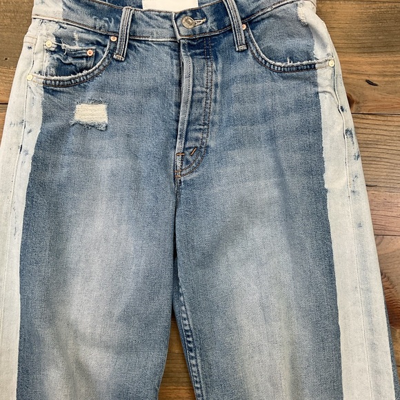 MOTHER DENIM “ THE TRASHER IN STRIPED CONFESSION “ - Picture 3 of 12